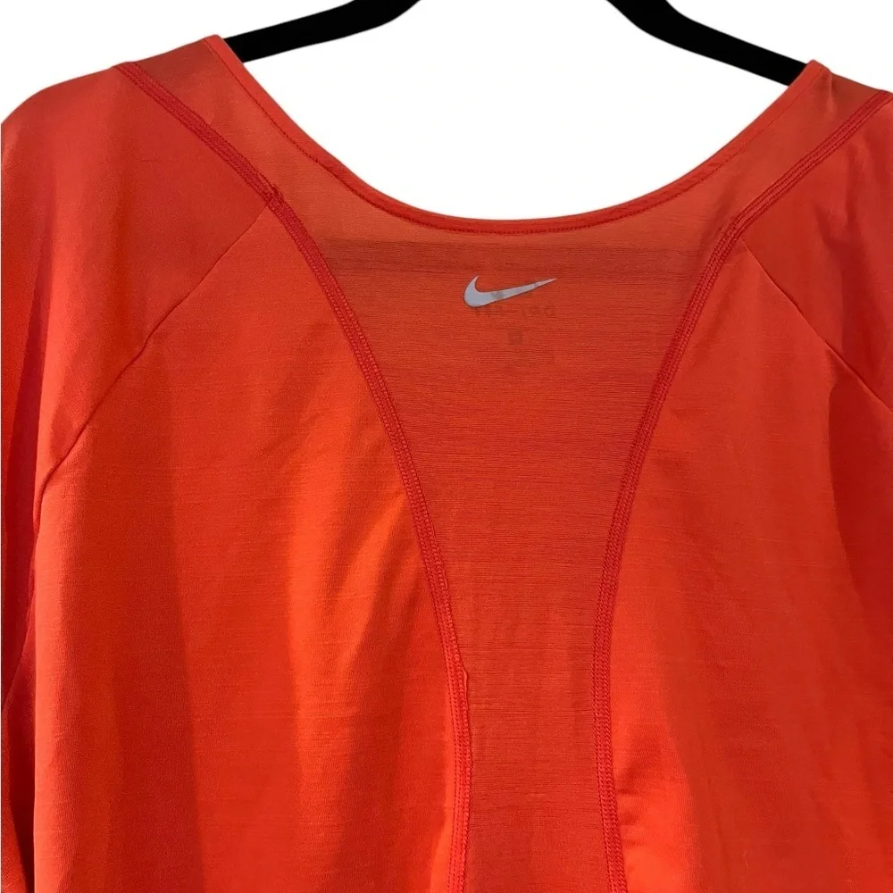 Nike Women's Orange Top Size 1X